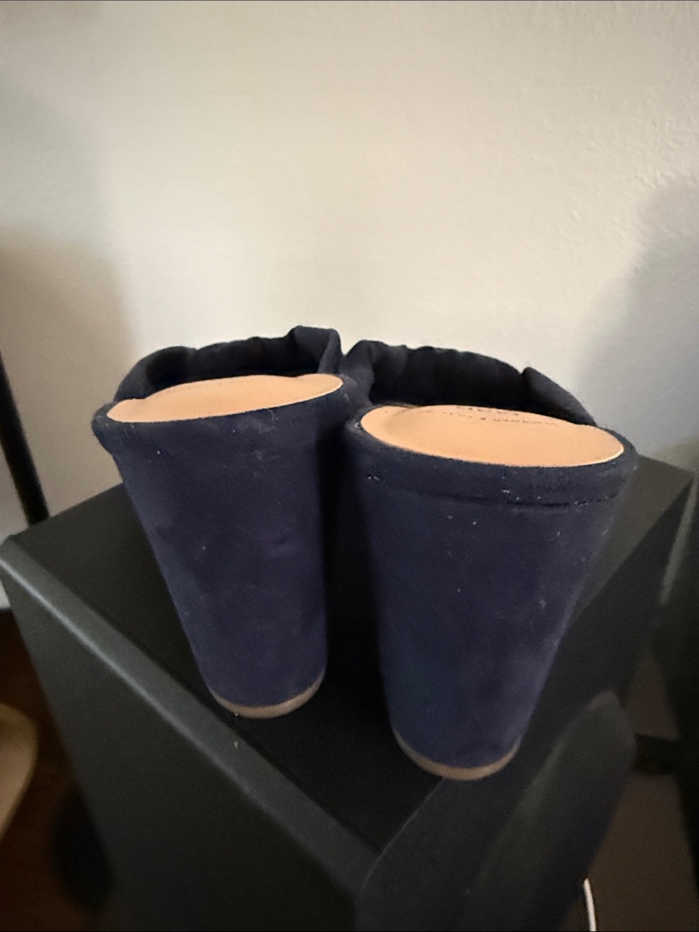 GAP Navy Knot-Front Slide Mules - Picture 3 of 4
